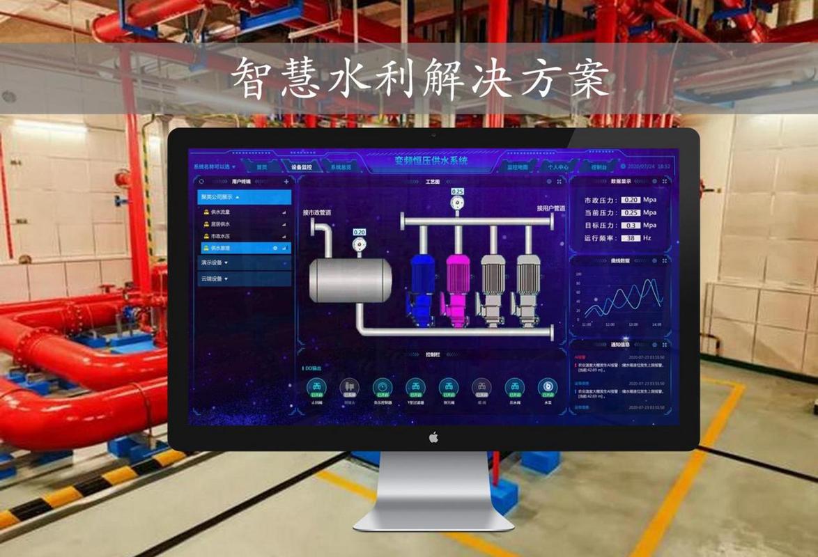 智慧水利解决方案基于水务管理的信息化程度低的问题,采用水利物联网